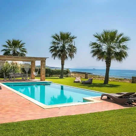 Astounding Seafront Kefalonia 3 Bedrooms Alegria Private Pool Villa Minia