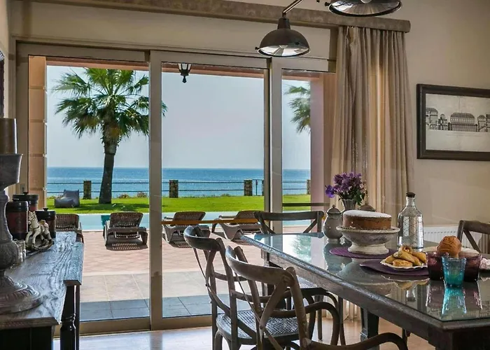 Astounding Seafront Kefalonia 3 Bedrooms Alegria Private Pool&amazing Sea Views Minies * Minia