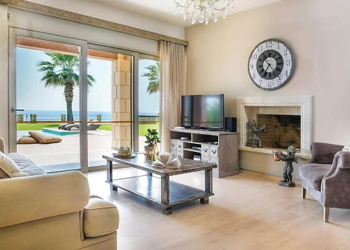 Astounding Seafront Kefalonia 3 Bedrooms Alegria Private Pool&amazing Sea Views Minies * Minia