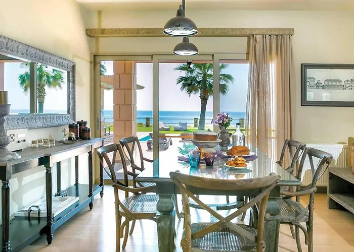 Astounding Seafront Kefalonia 3 Bedrooms Alegria Private Pool&amazing Sea Views Minies Villa Minia