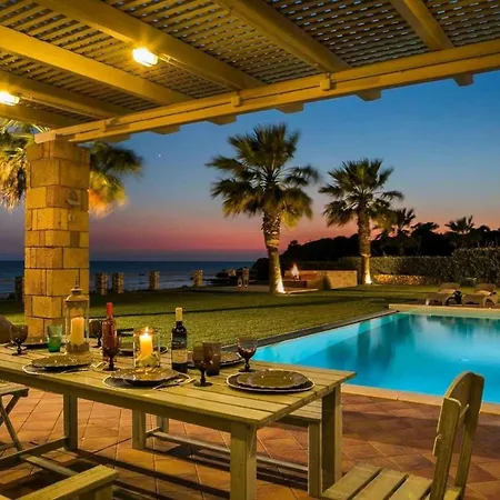 Villa Astounding Seafront Kefalonia 3 Bedrooms Alegria Private Pool Amazing Sea Views Minies