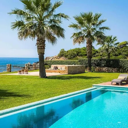 Astounding Seafront Kefalonia 3 Bedrooms Alegria Private Pool Amazing Sea Views Minies Villa
